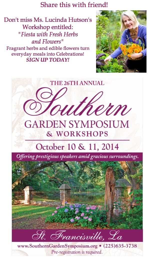 Southern Gardening Symposium Flyer Speaker Slideshow Featured 